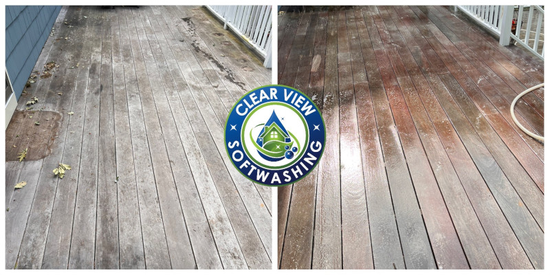 Deck Cleaning in Westport, Connecticut