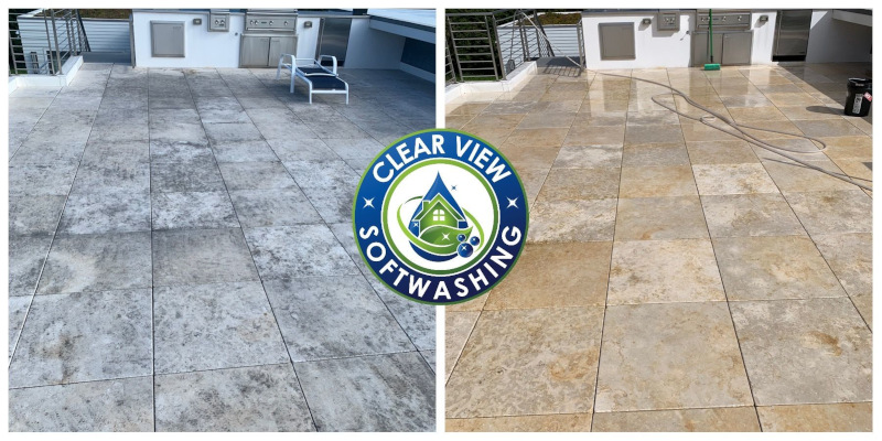 Concrete Cleaning in Westport, Connecticut