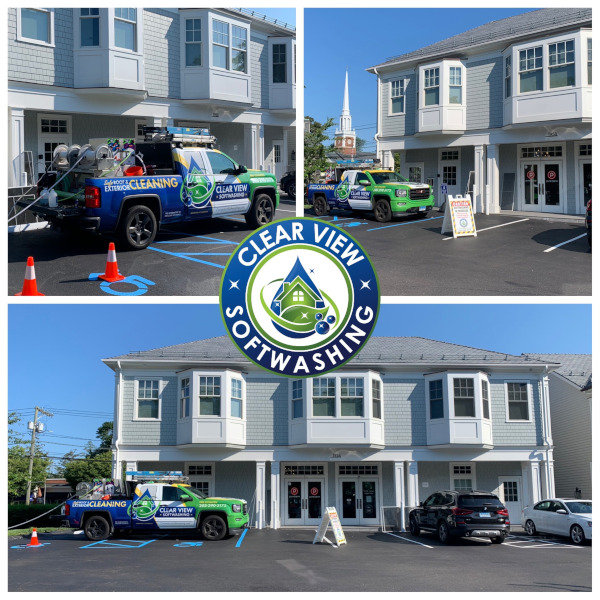 Commercial Siding Cleaning in Westport, Connecticut