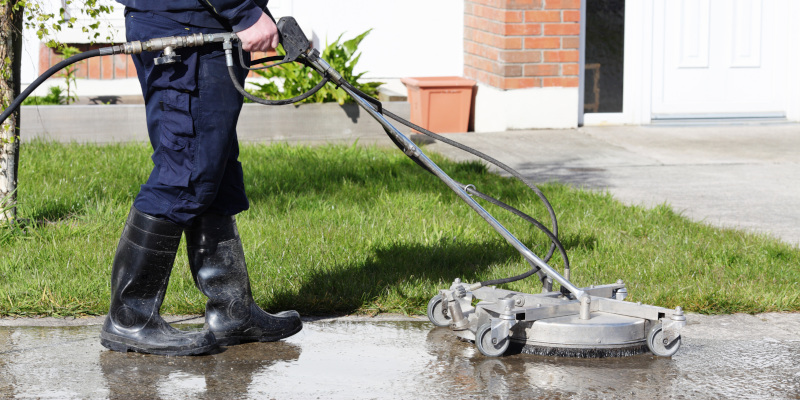 Commercial Sidewalk Cleaning in Westport, Connecticut